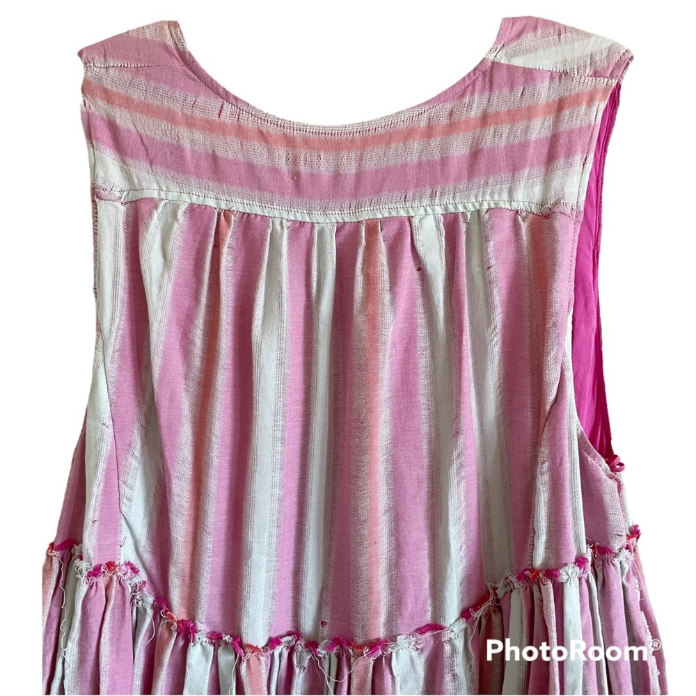 FREE PEOPLE Do It Again BOHO Cotton Mini Dress NWT Small - Picture 12 of 16